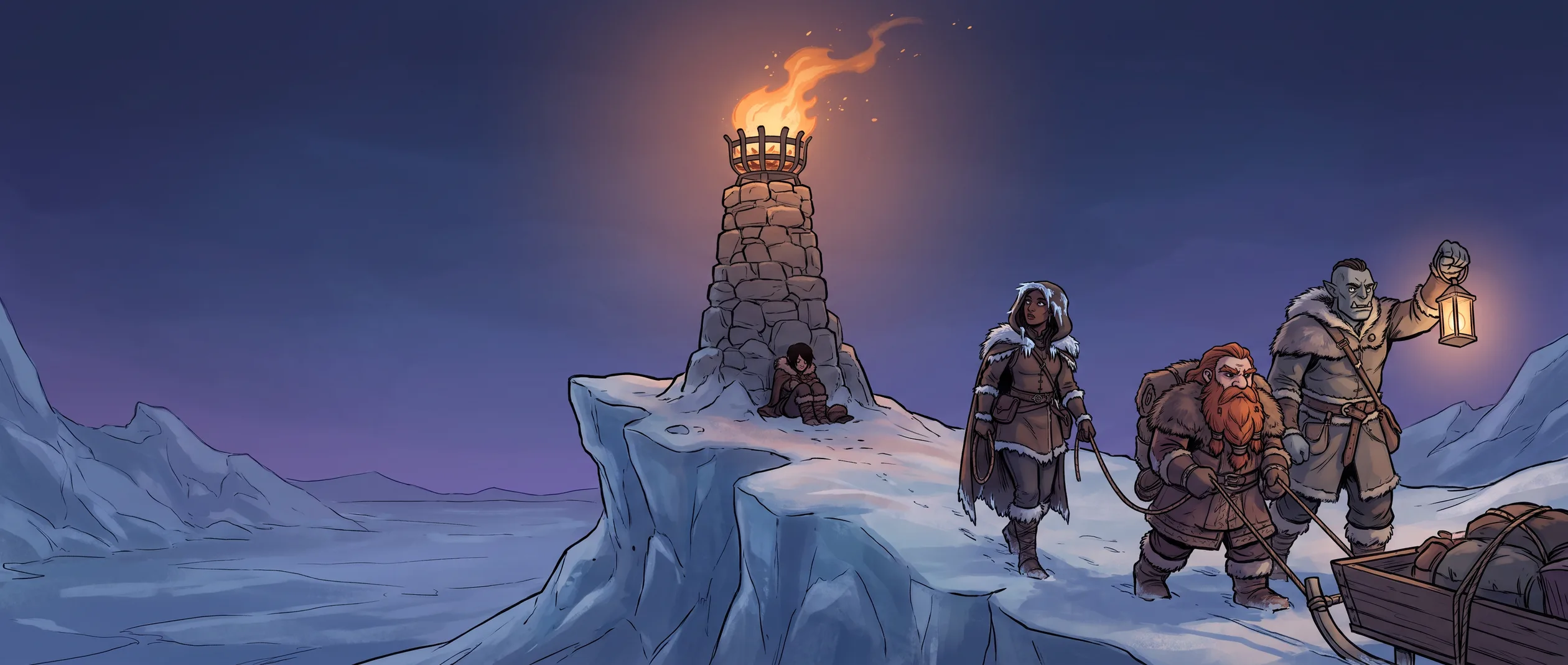 The frozen reaches