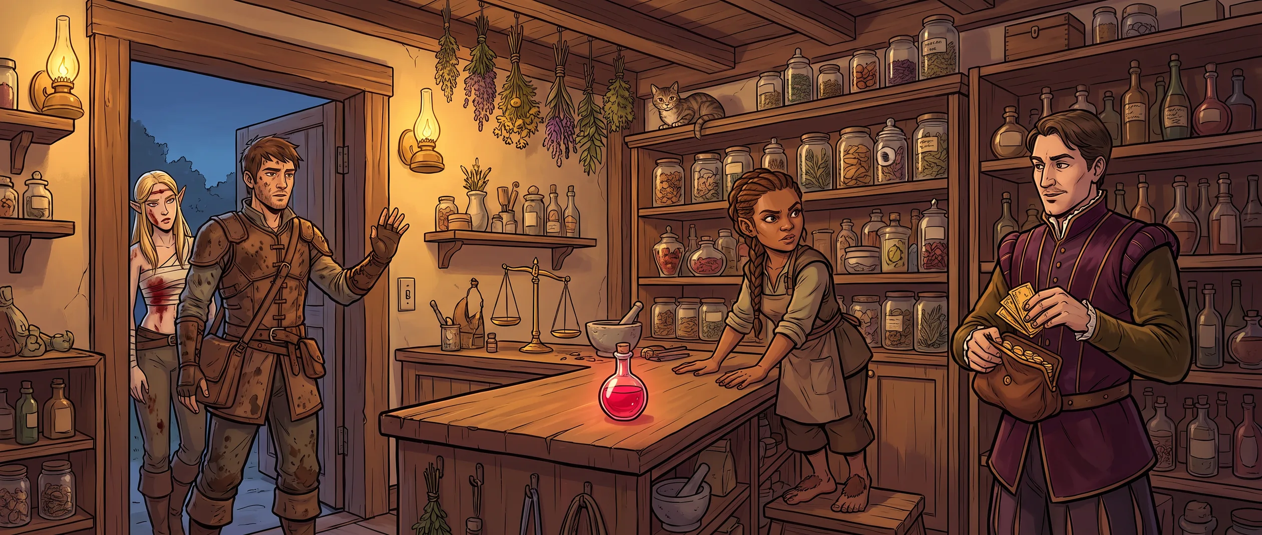 the last healing potion