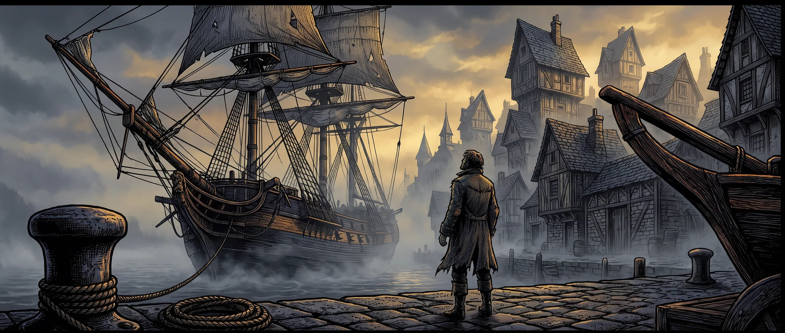 The harbour town