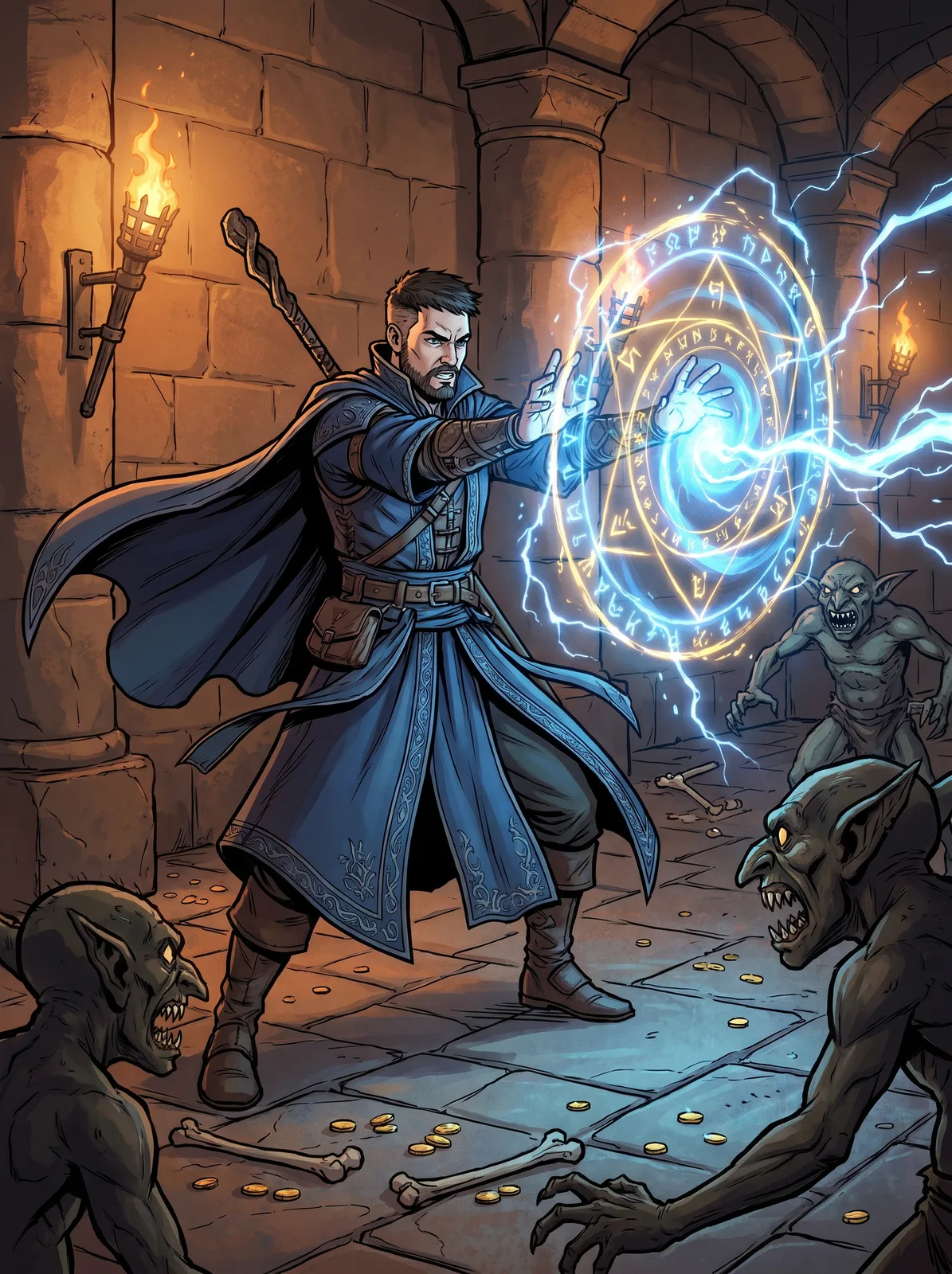 Fantasy — Classic heroic fantasy, on the 5e SRD