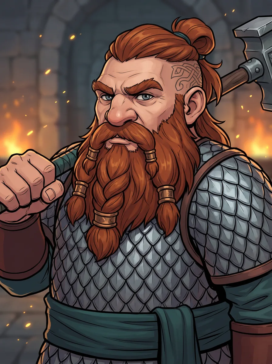 Dwarf — character portrait