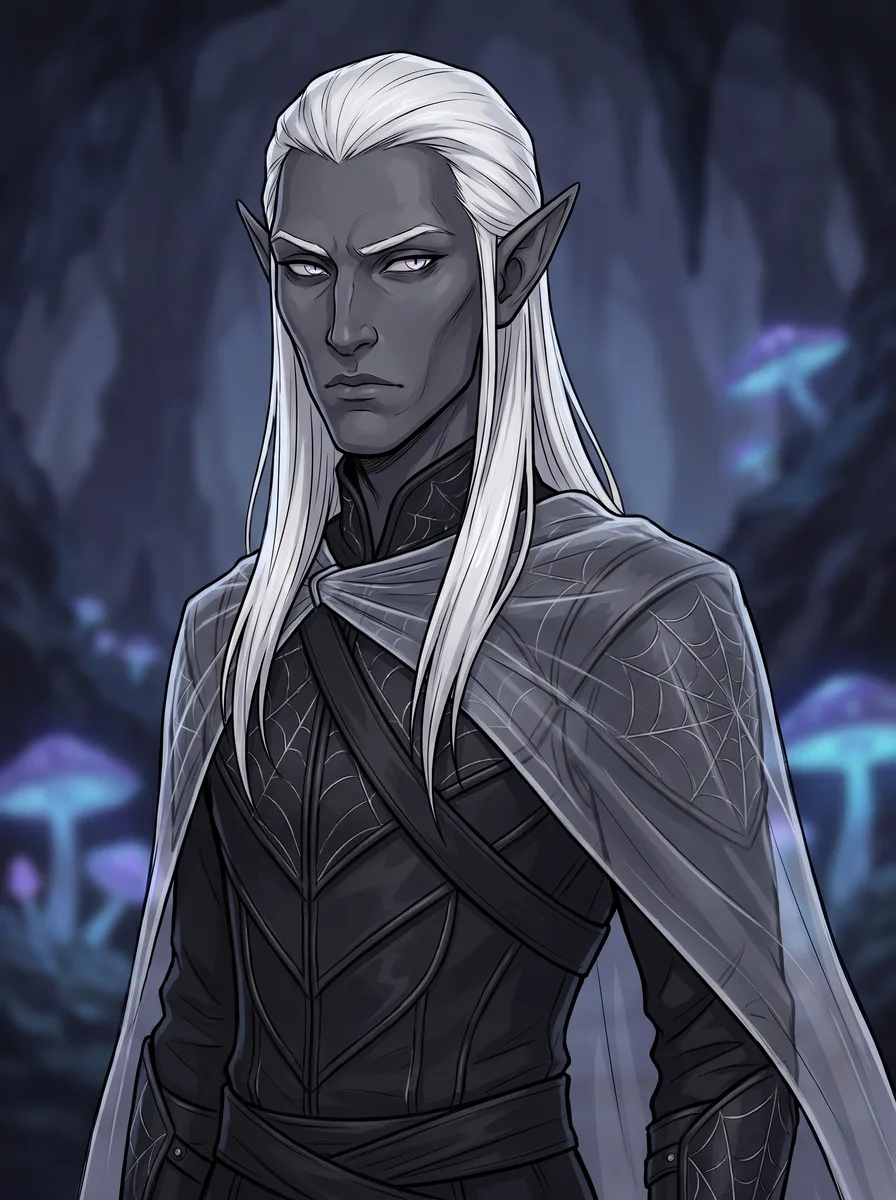 Drow Elf — character portrait
