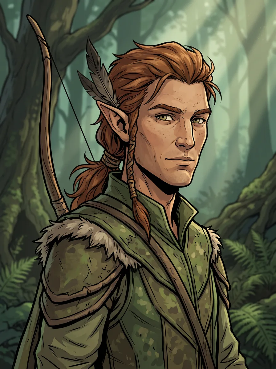 Wood Elf — character portrait