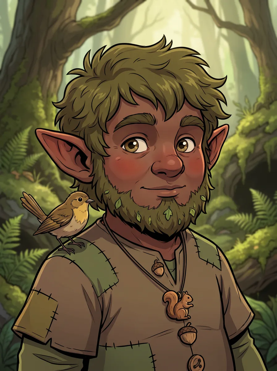 Forest Gnome — character portrait