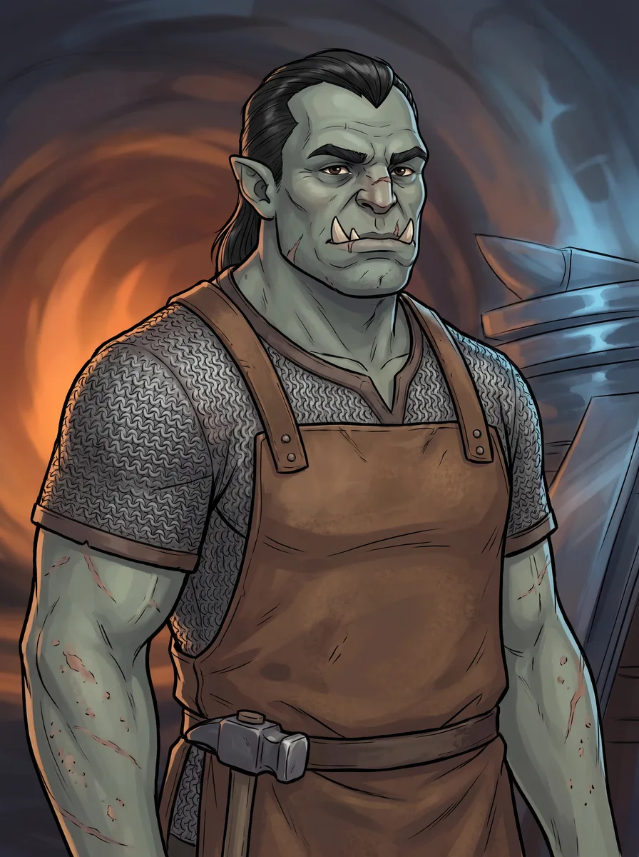 Half-Orc — character portrait