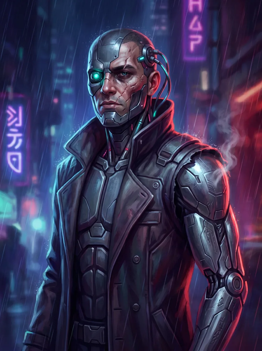 Chromed — character portrait