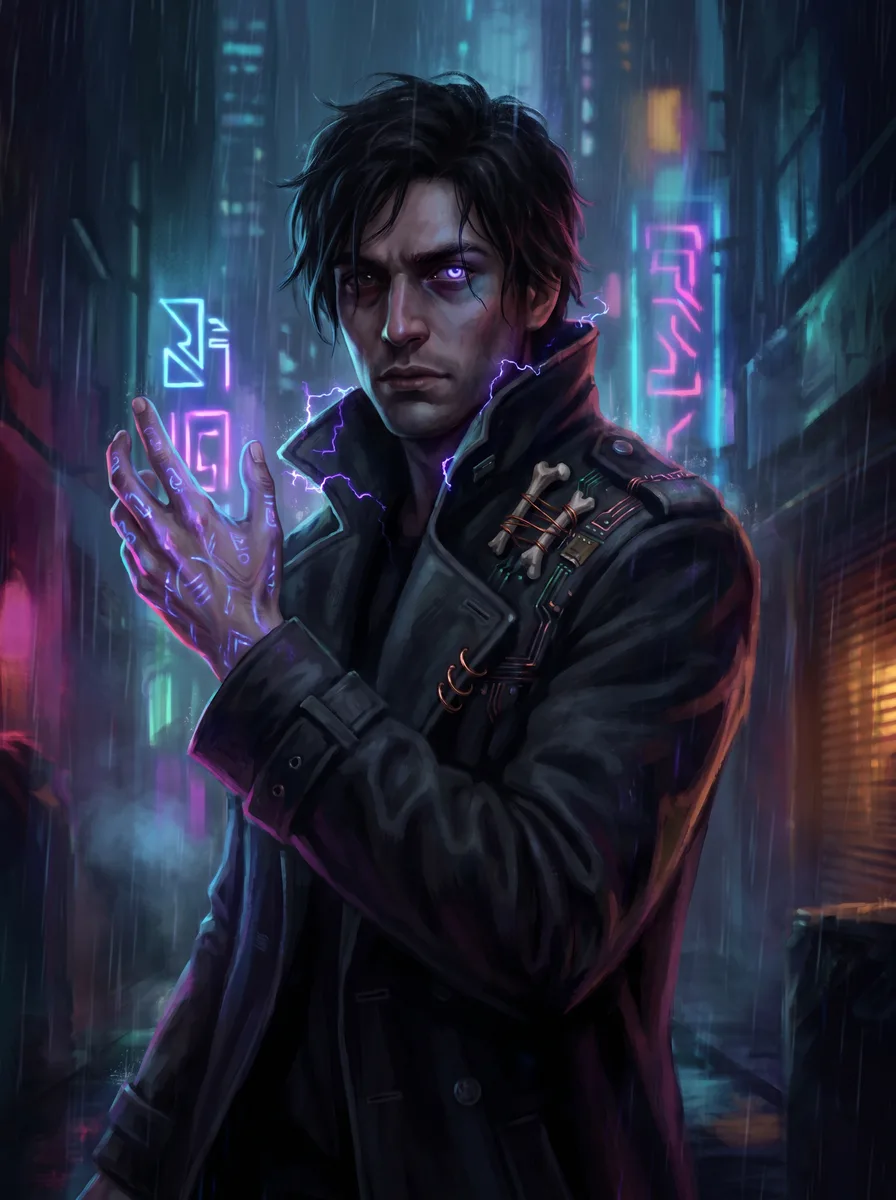 Touched — character portrait