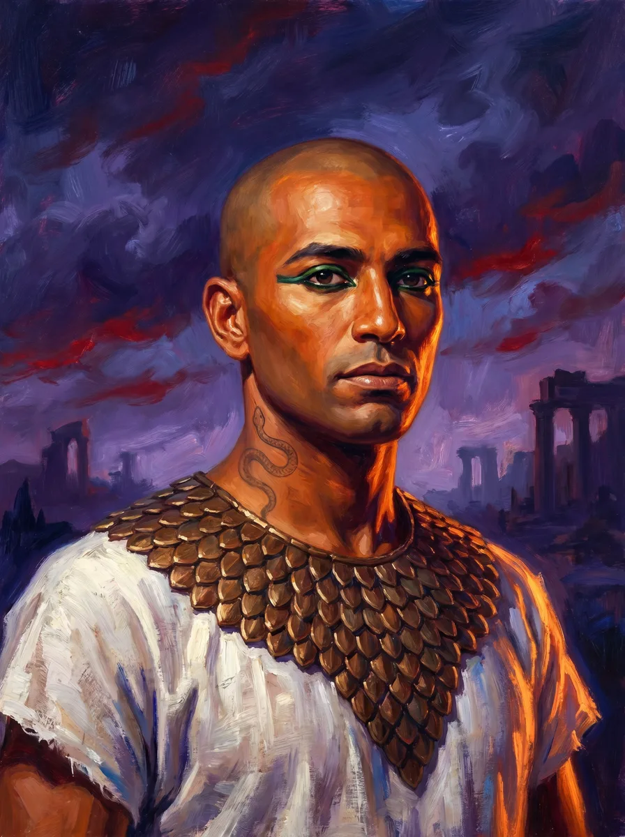 Qeshite — character portrait